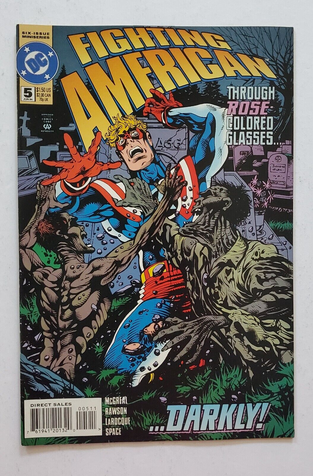 Fighting American #5 June 1994 DC Comics