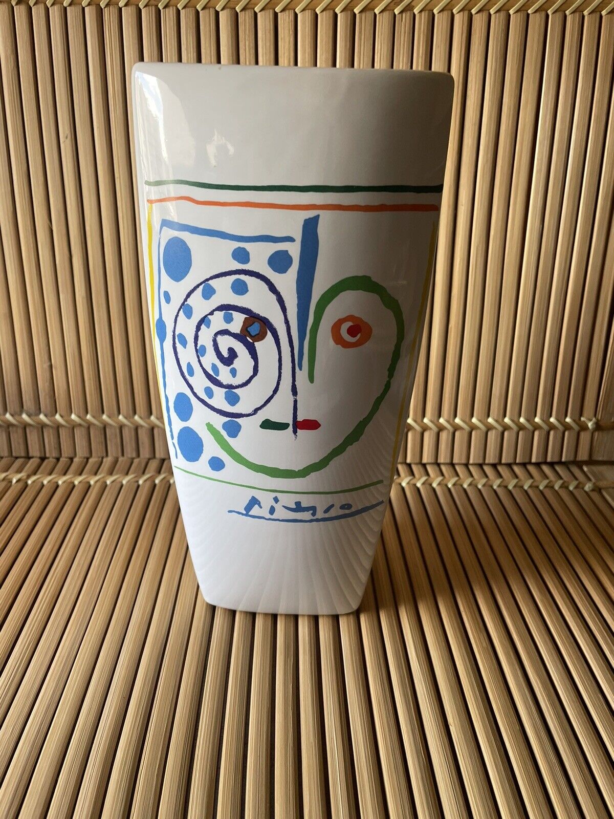 Vintage 1996  “The Heart” C.1962 by Picasso Ceramic Vase
