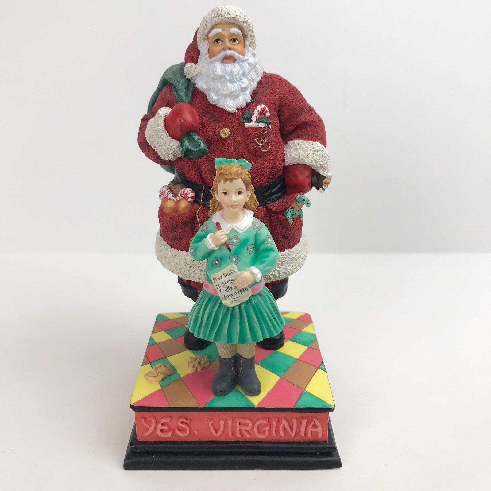 Pipka Reflections of Christmas Yes, Virginia There is a Santa 11323 Figurine