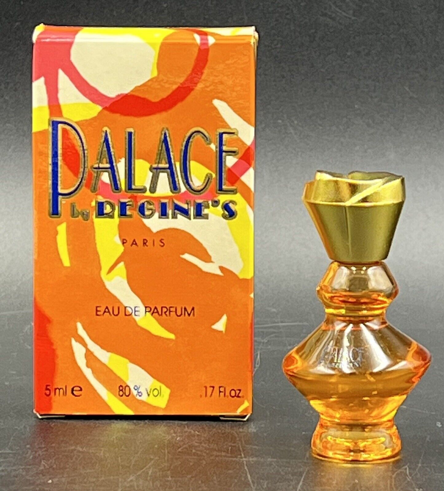 Vintage 1990s Palace by Regines Eau De Parfum France Mini Perfume 5ml .17fl.oz