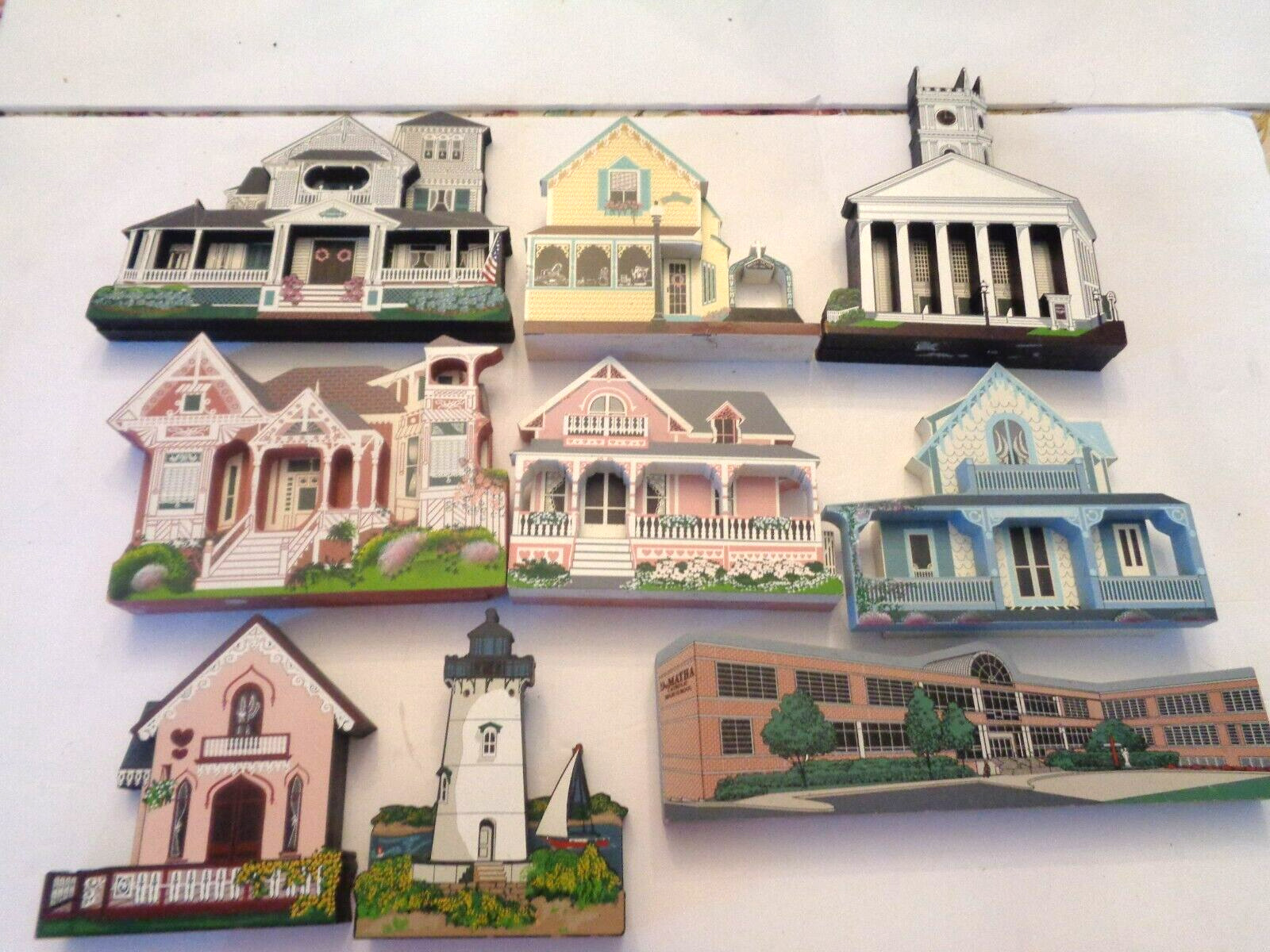 SHEILA\'S COLLECTION OF NINE (9) HOUSES