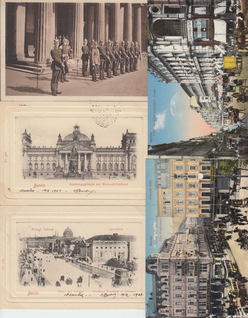 BERLIN GERMANY 104 Vintage Postcards mostly pre-1940 (L3378)