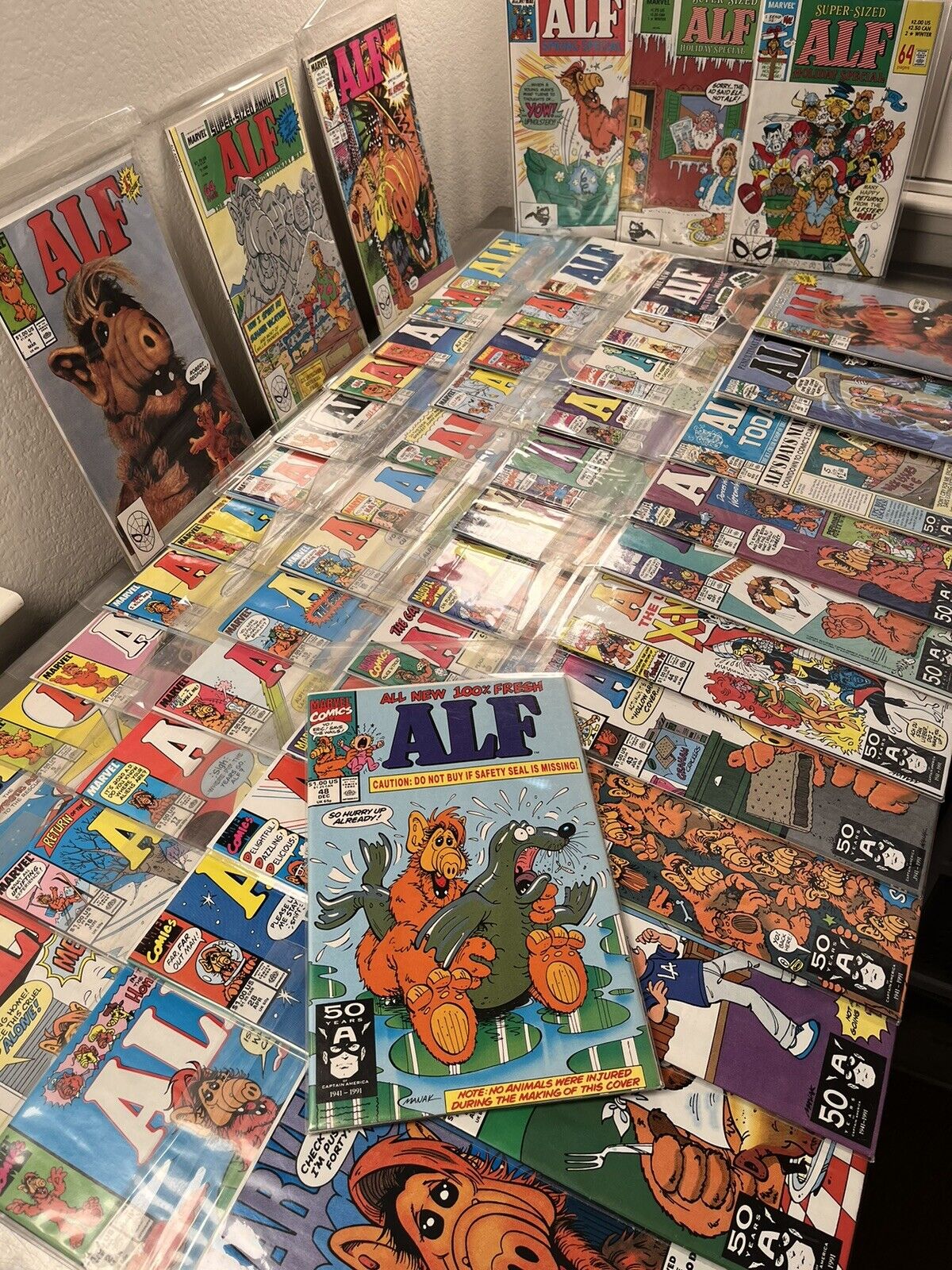ALF #1-50 Complete Comic Lot NM #48 + 5 Annuals/Specials Marvel 1988-1992 NM 🔑