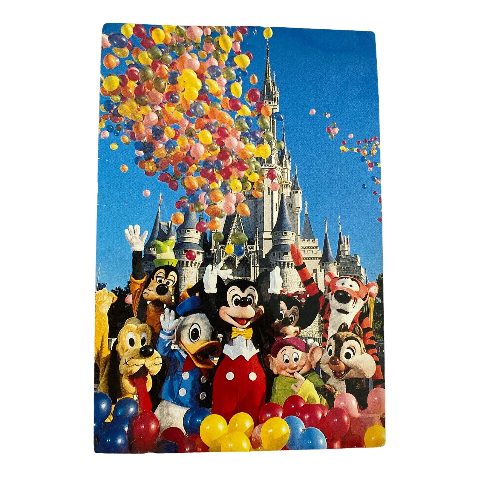 Vintage 1970s Walt Disney World Postcard Put The Magic In Kingdom Cinderella Cst