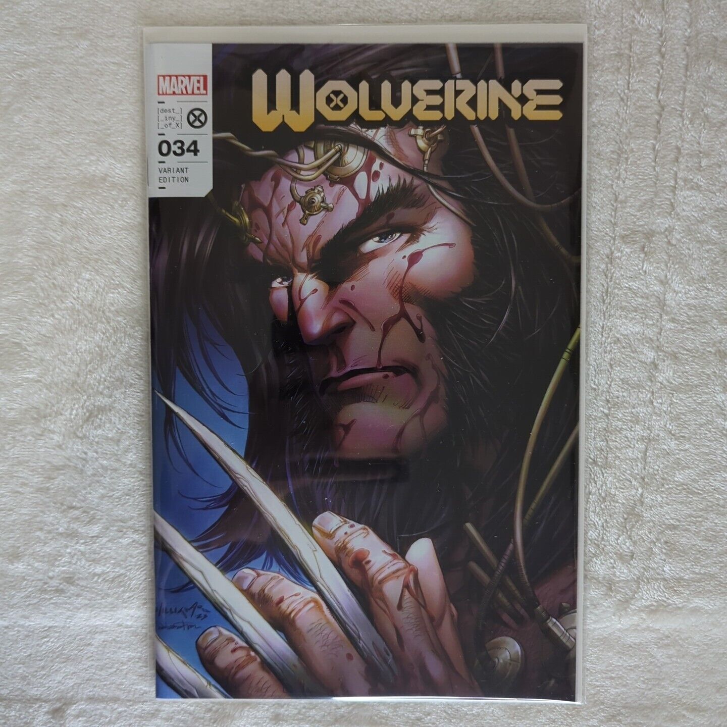 Wolverine #34 Variant Scott Williams Trade Dress Exclusive Cover 2023 Marvel