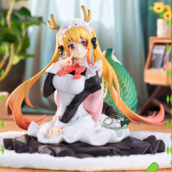 Miss Kobayashi's Dragon Tohru Maid 1/7 PVC Figures Model 18cm Statues