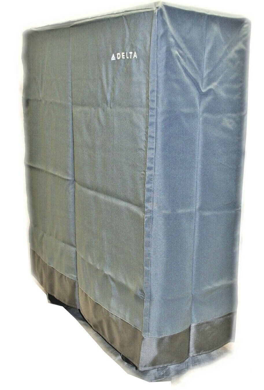 Delta Airlines Galley Beverage Cart Trolley Cloth Cover Grey