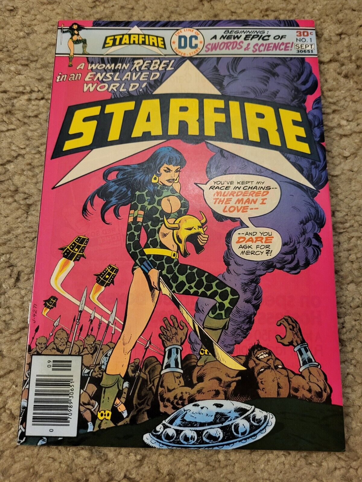 Starfire 1 DC Comics lot 1976 HIGH GRADE