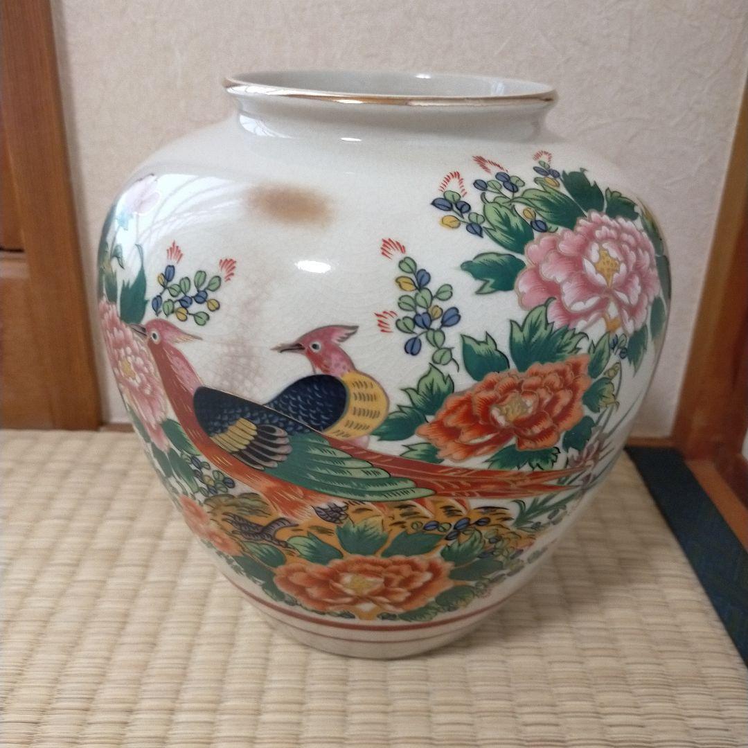 Japanese Pottery of Kutani Vase 20x18cm/7.87x7.08\