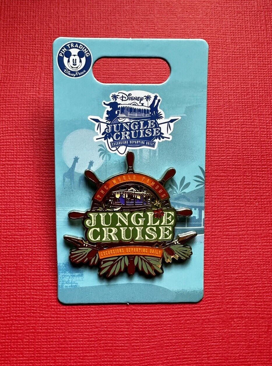 Jungle Cruise Logo Pin Exclusive NEW Disney Official Pin Trading BL
