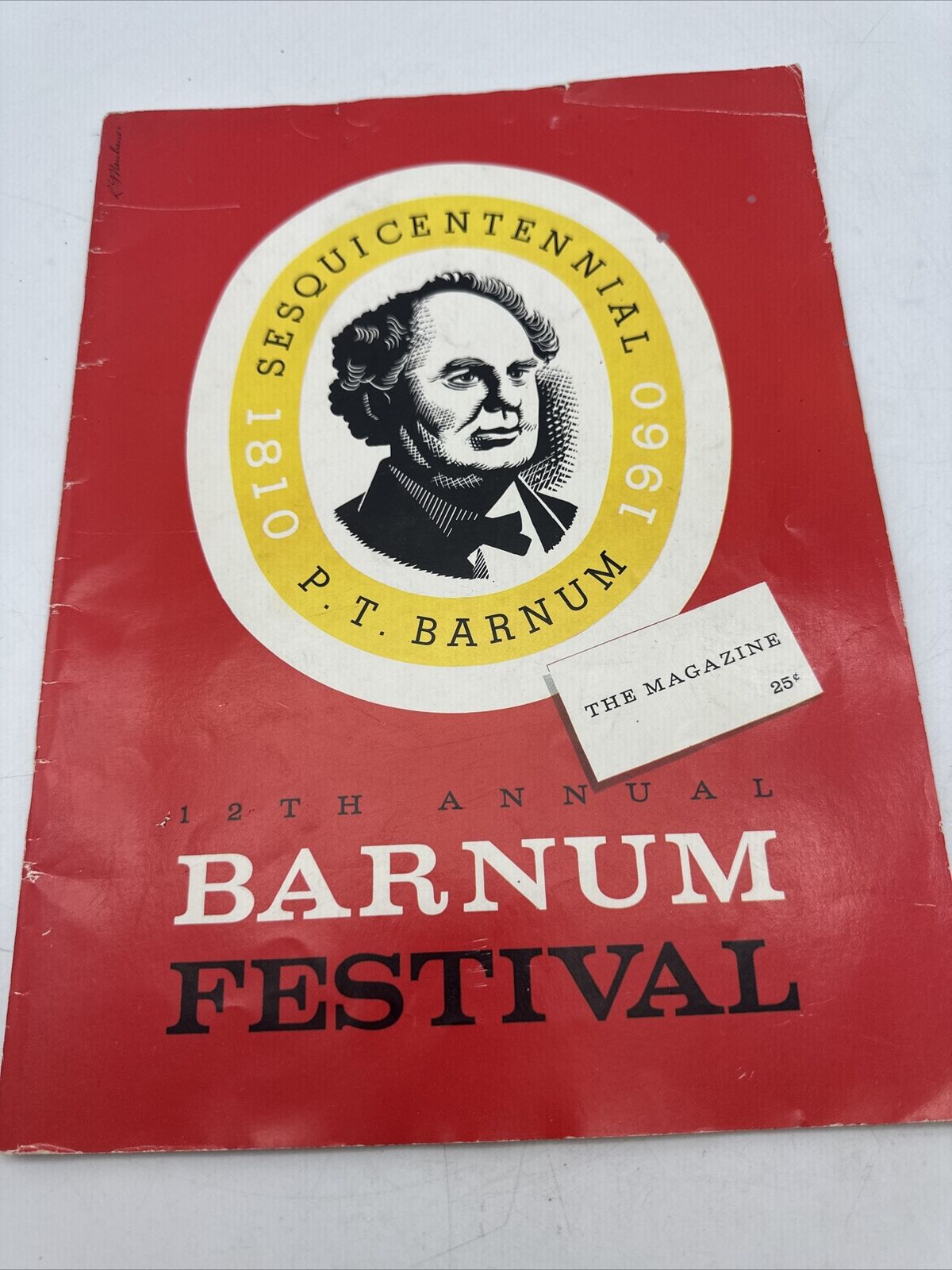 Rare PT Barnum Vintage 12 Th Annual Barnum Festival Brochure/Magazine 1960 -36