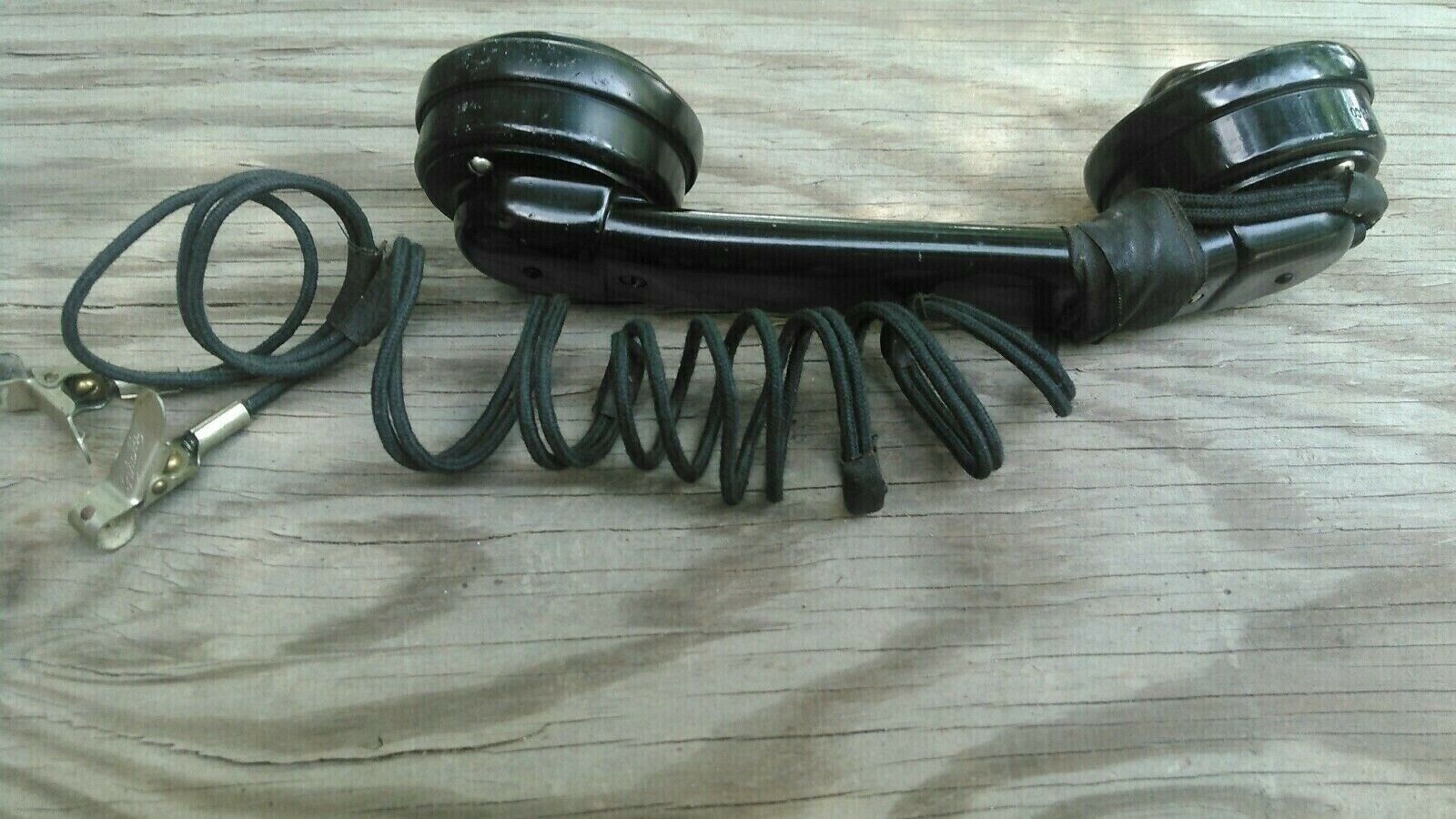 Telephone VINTAGE 1903 PROPERTY OF AMERICAN TELEPHONE AND TELEGRAPH CO HANDSET