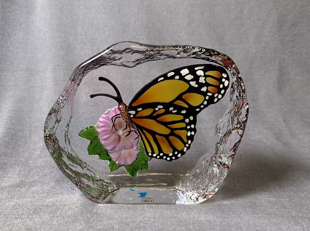 Enesco Crystal Reflections Monarch Butterfly 