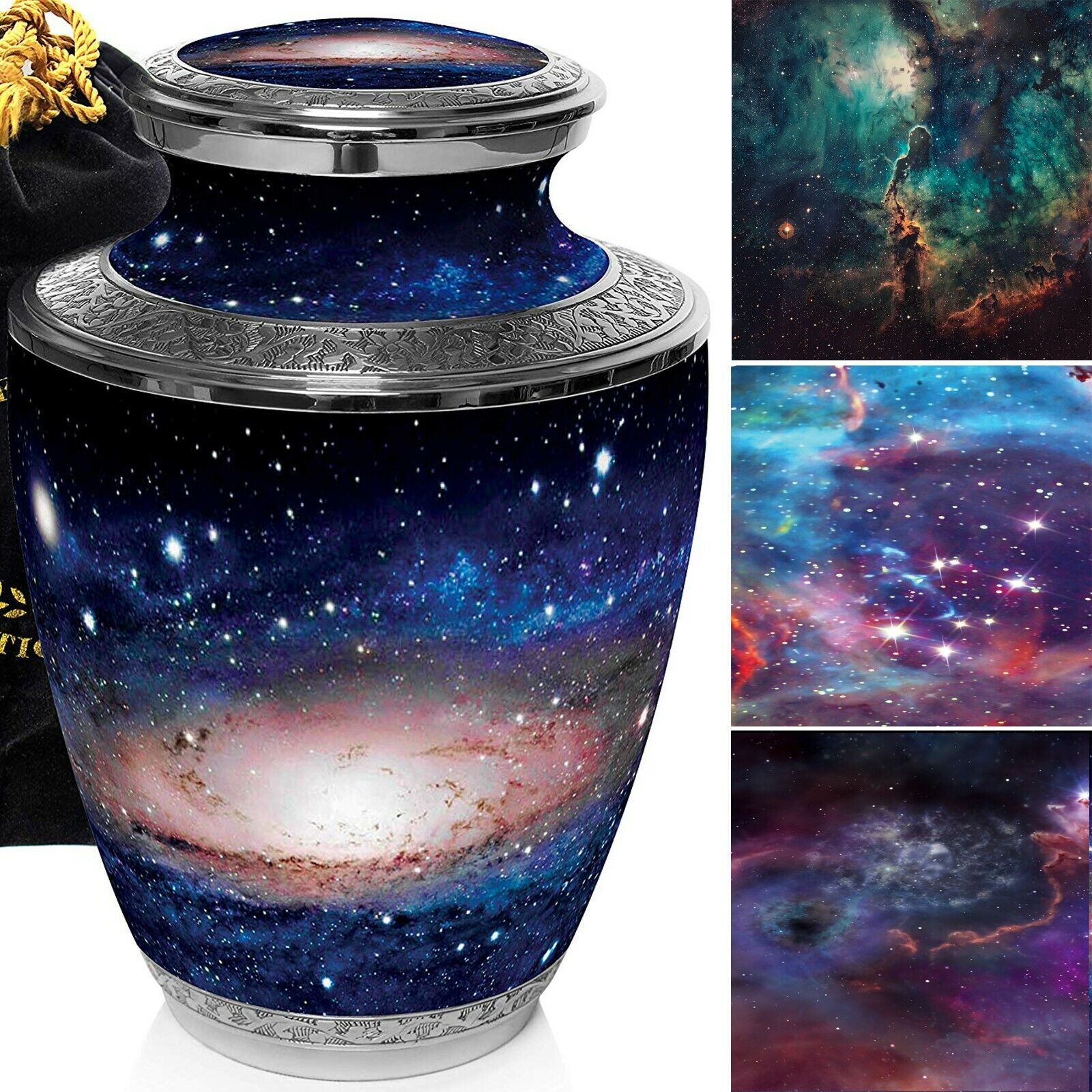 Milky Way Galaxy Urns for Human Ashes and Cremation Urn Cremation Urns Adult