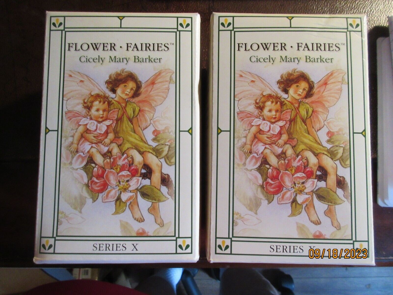 Cicely Mary Barker flower fairies ornament LOT 2 Retired Elm Tree  Jack by Hedge