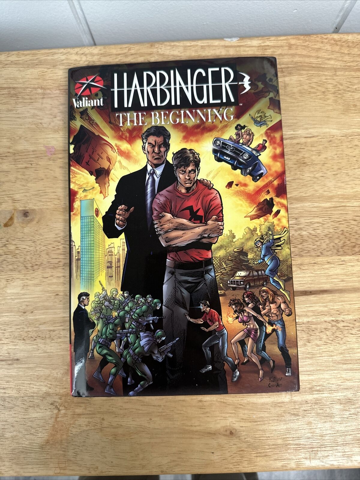 Harbinger : The Beginning Hardcover Jim, Lapham, David Shooter SUPER Condition