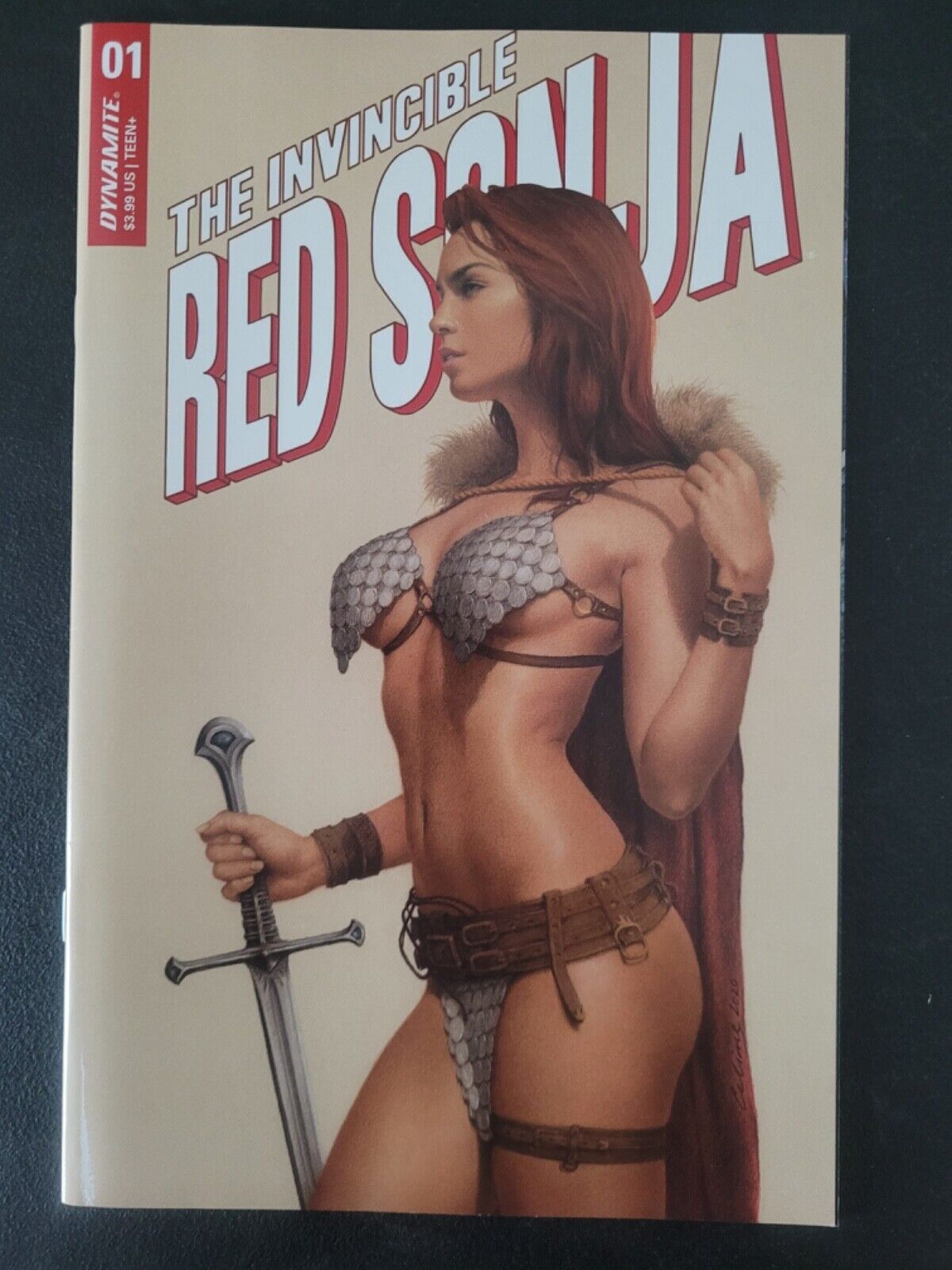 INVINCIBLE RED SONJA #1 (2021) DYNAMITE COMICS CELINA COVER C VARIANT CONNER
