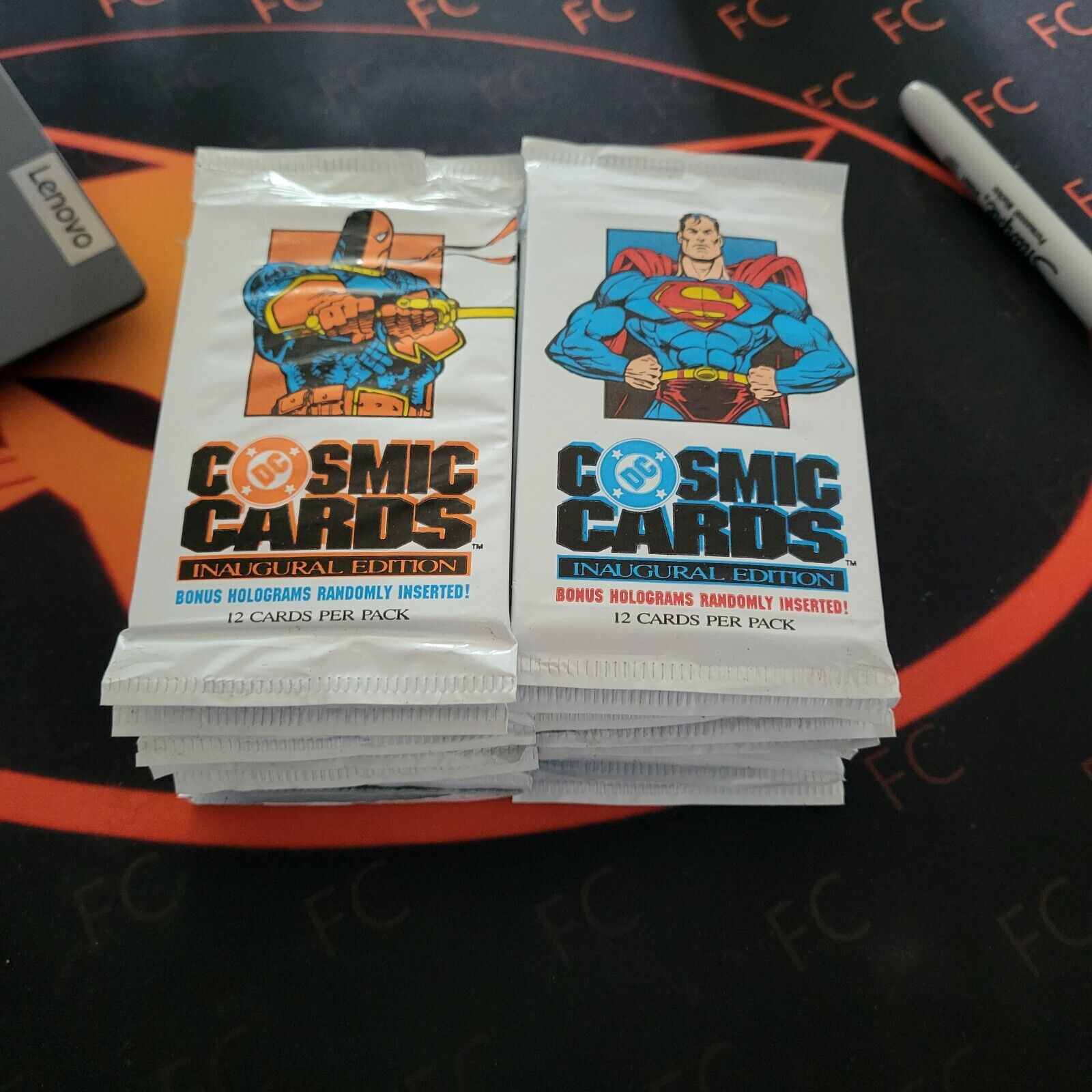 1991 Cosmic Cards DC Comics 1st Edition Factory Sealed Impel 22 Pack’s 🔥