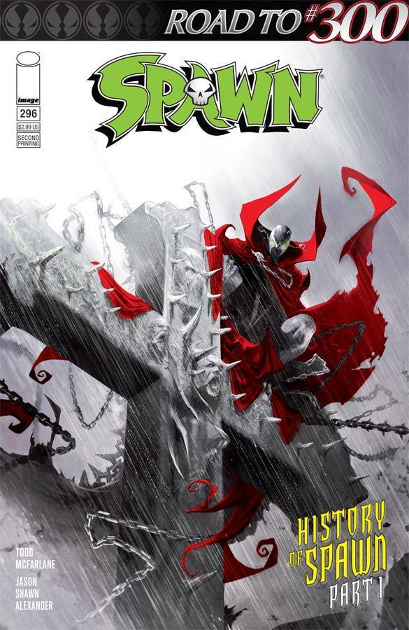 Spawn #296 2nd Print Variant Cover Image Comics 2019