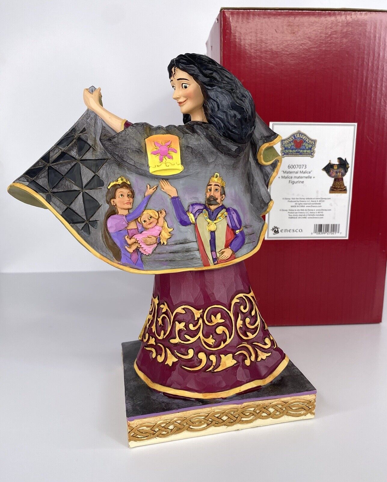Disney Traditions Jim Shore Tangled Rapunzel's Mother Gothel Figurine 6007073