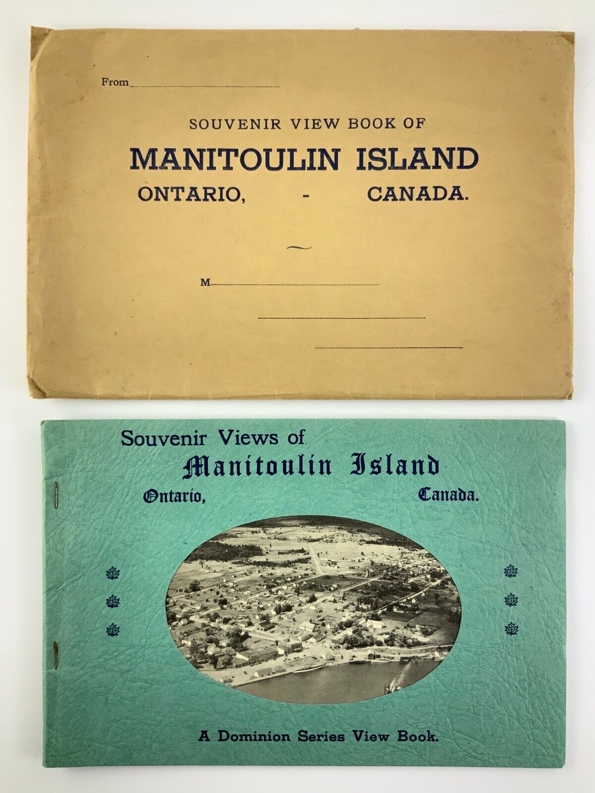 Souvenir View Book of Manitoulin Island Ontario Canada Vintage Photos DD855