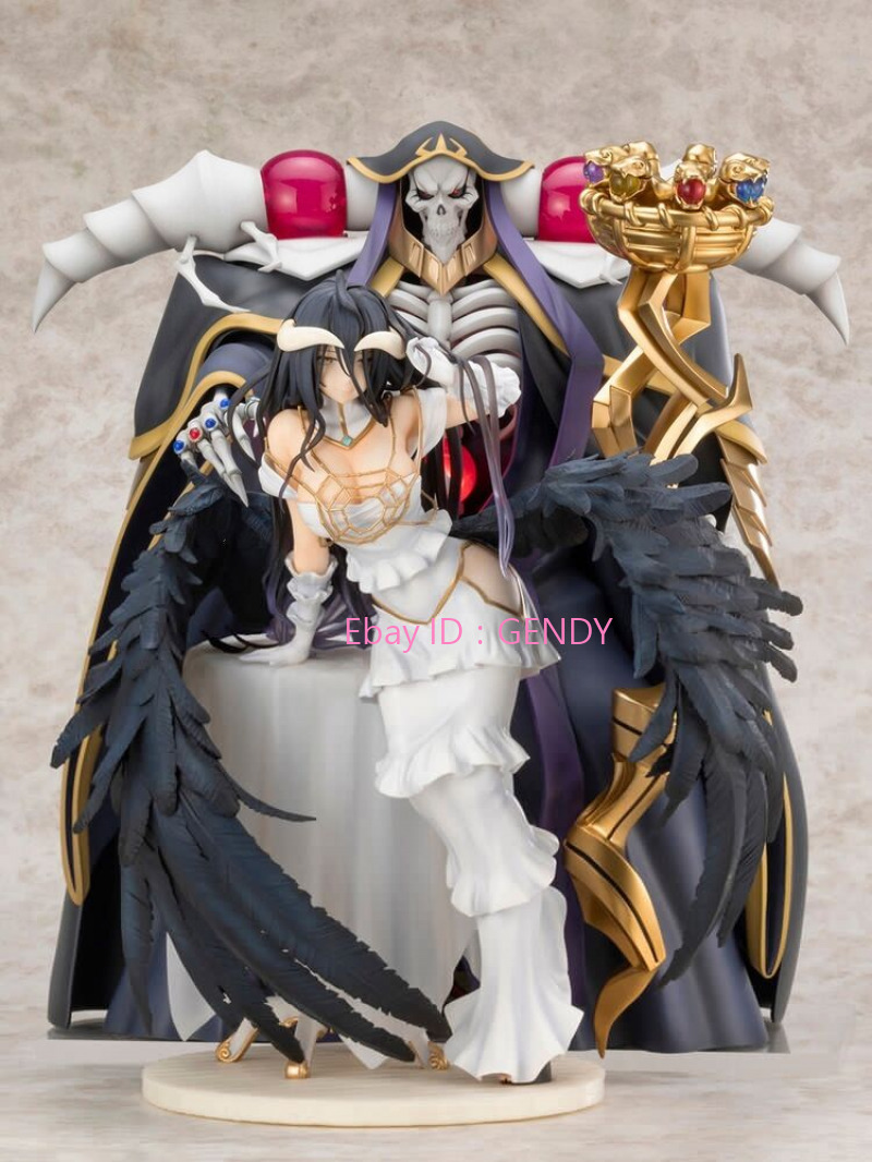 F:NEX Authentic OVERLORD ainz ooal gown & albedo 1/7 Complete Figure Collect