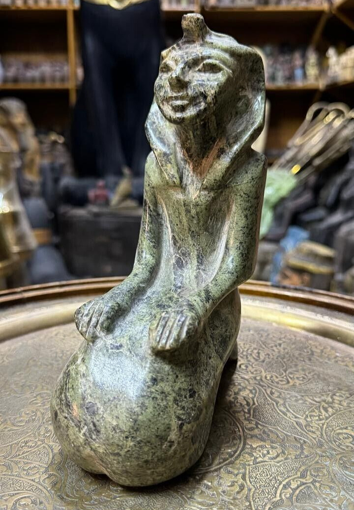 UNIQUE ANCIENT EGYPTIAN ANTIQUES Statue Sphinx Protector Of Pyramids Egyptian BC