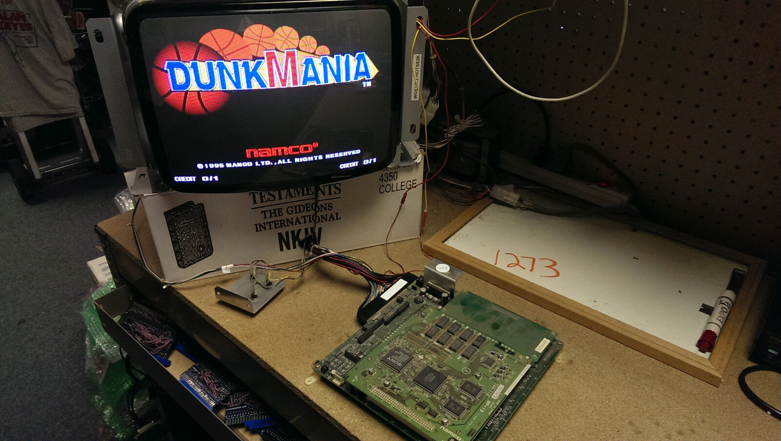 DUNK MANIA- 1995 Namco - Guaranteed Working jamma Arcade PCB
