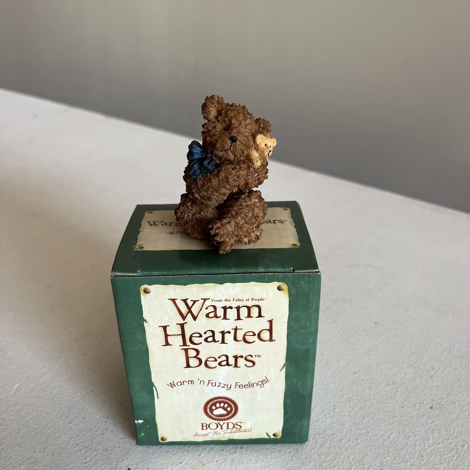 Boyds Bears & Friends Warm & Fuzzy Christopher T Bear 2\