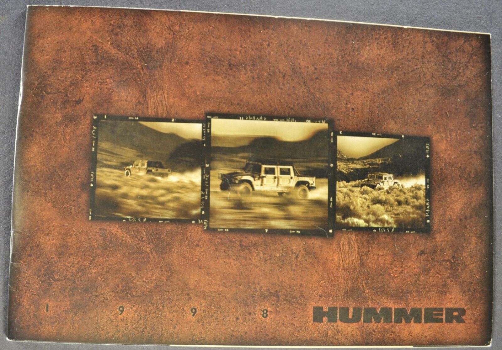 1998 Hummer H1 20pg Catalog Brochure 4x4 AM General Excellent Original 98