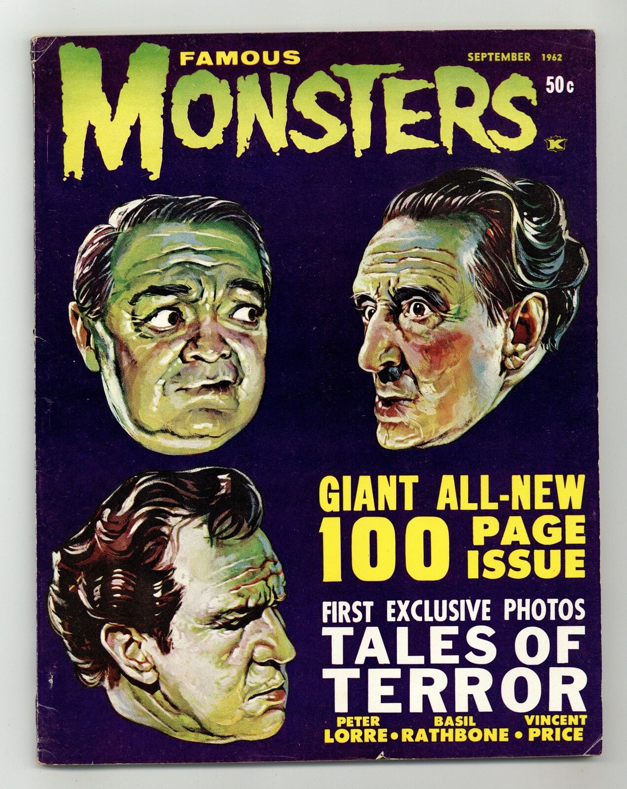 Famous Monsters of Filmland Magazine #19 VG- 3.5 1962
