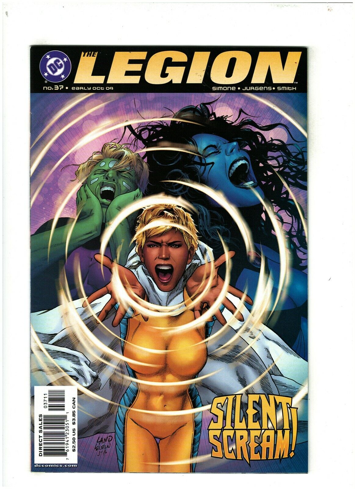The Legion #37 NM- 9.2 DC Comics 2004 Legion of Super-Heroes Greg Land Cover