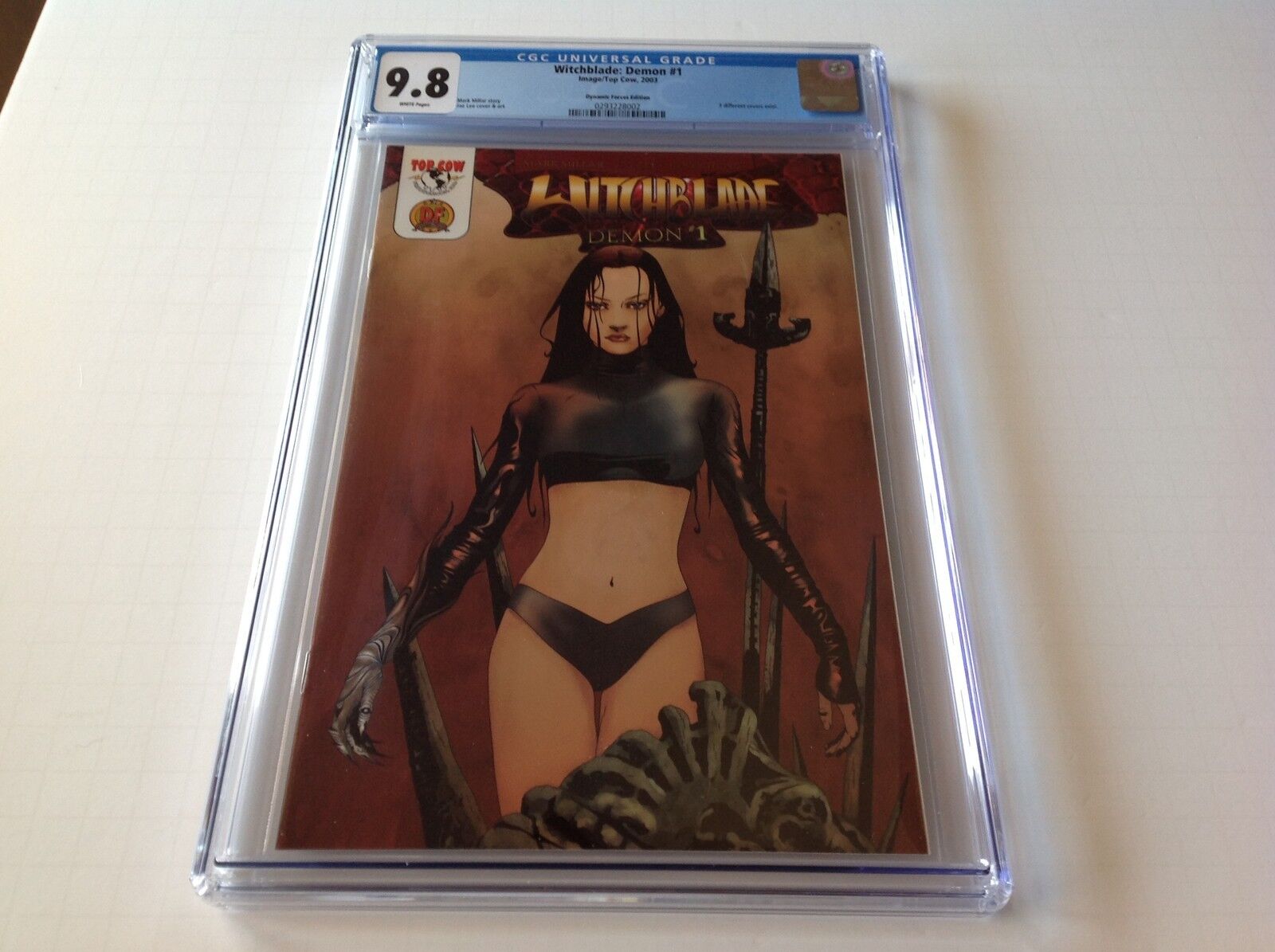 WITCHBLADE DEMON 1 CGC 9.8 RARE DYNAMIC FORCES EDITION IMAGE COMICS A
