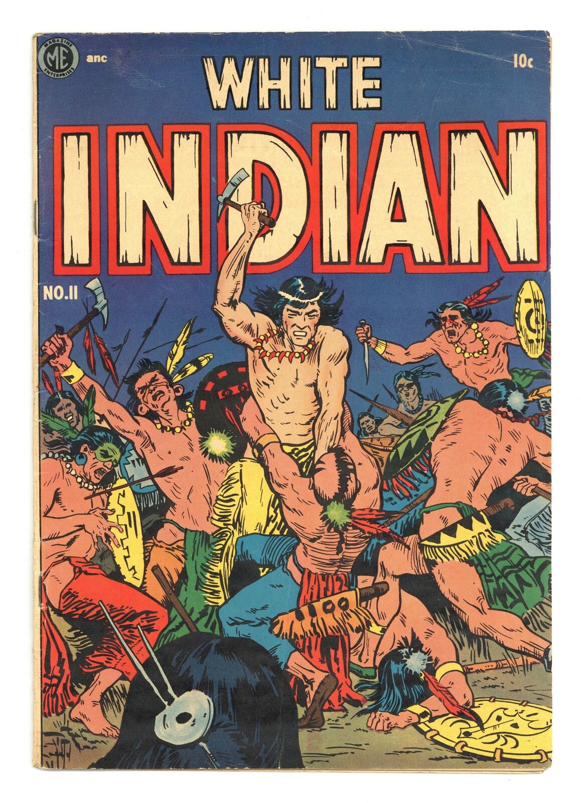 White Indian #11 VG- 3.5 1953