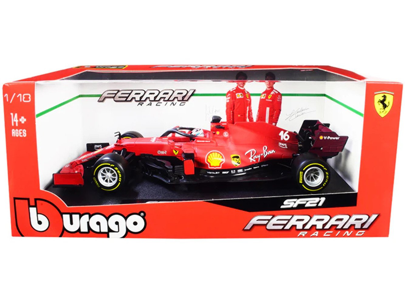 Ferrari SF21 #16 Charles Leclerc Formula One F1 Car \\Ferrari Racing\\\