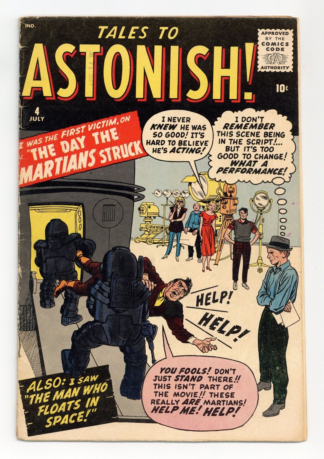 Tales to Astonish #4 GD 2.0 1959
