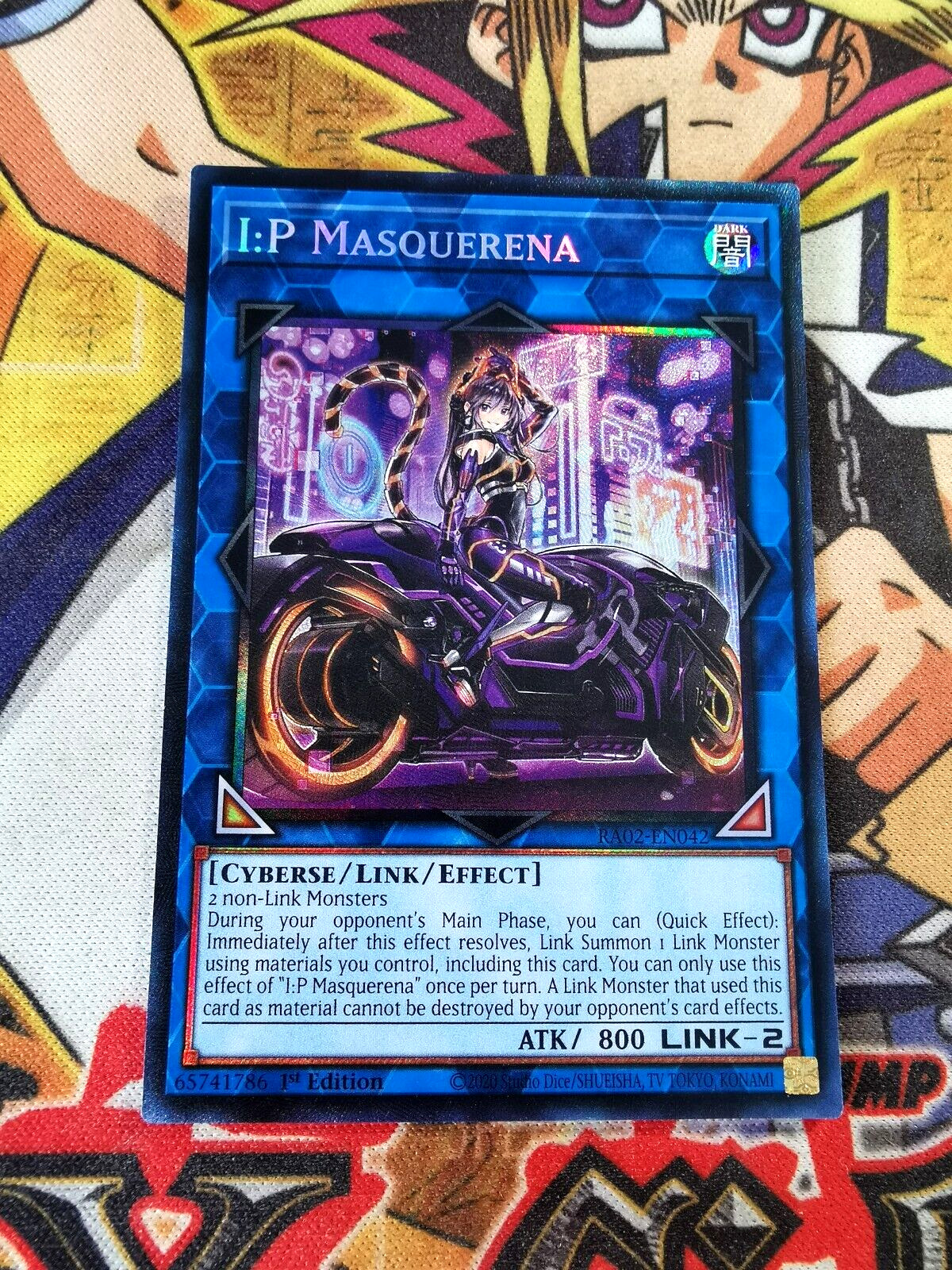 I:P Masquerena ra02-en042 (NEW) Collector's Rare Yu-Gi-Oh