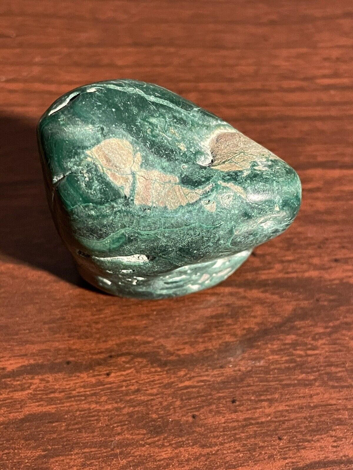 malachite stone green vintage