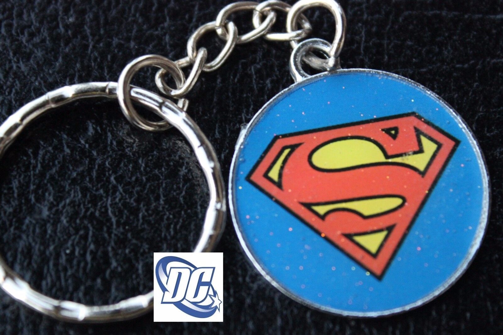 DC Comics SUPERMAN LOGO Justice League Movie Metal PC Key chain cosplay gift