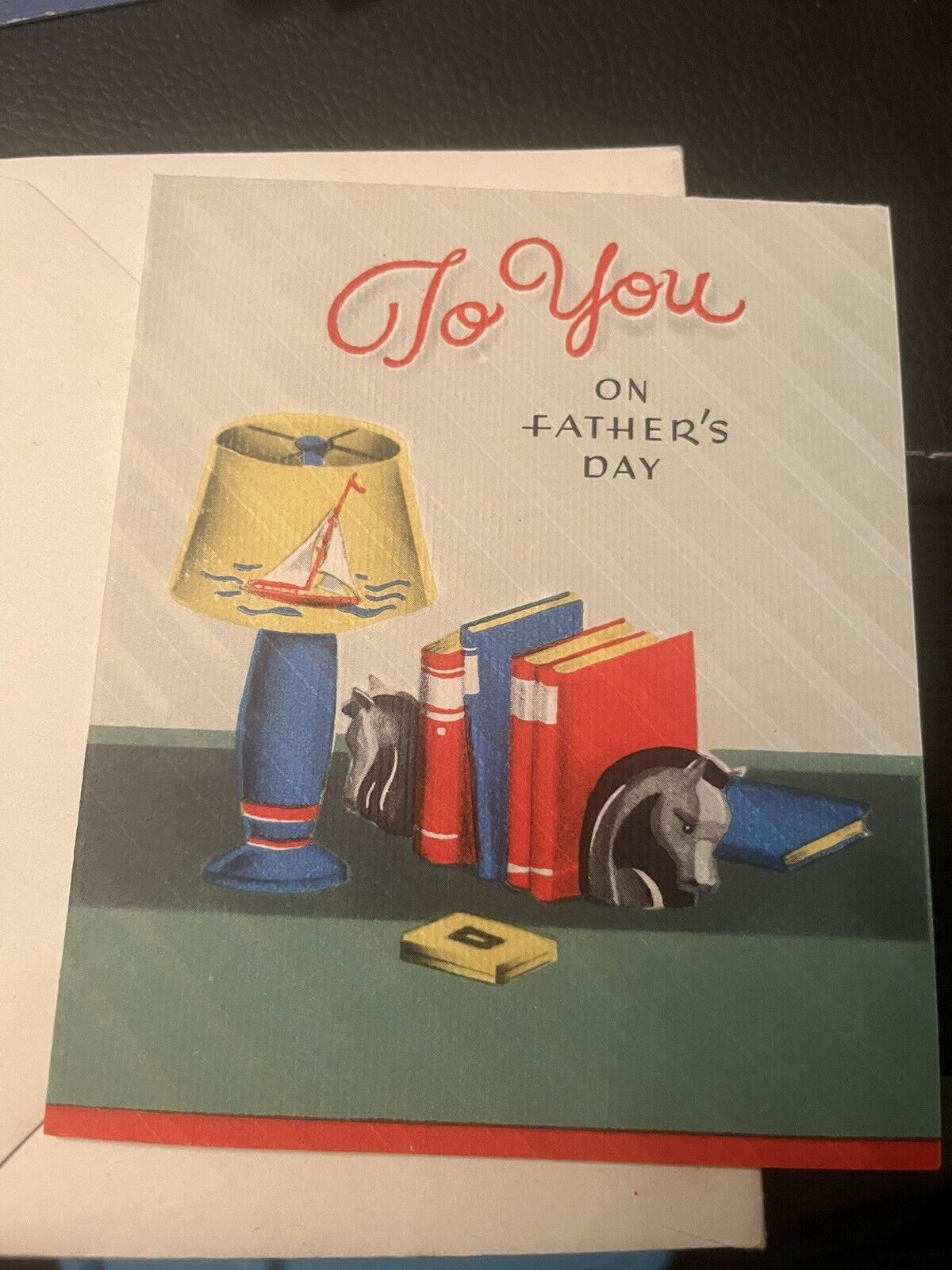 Gibson Vintage 1940’s Father’s Day Unused Greeting Card