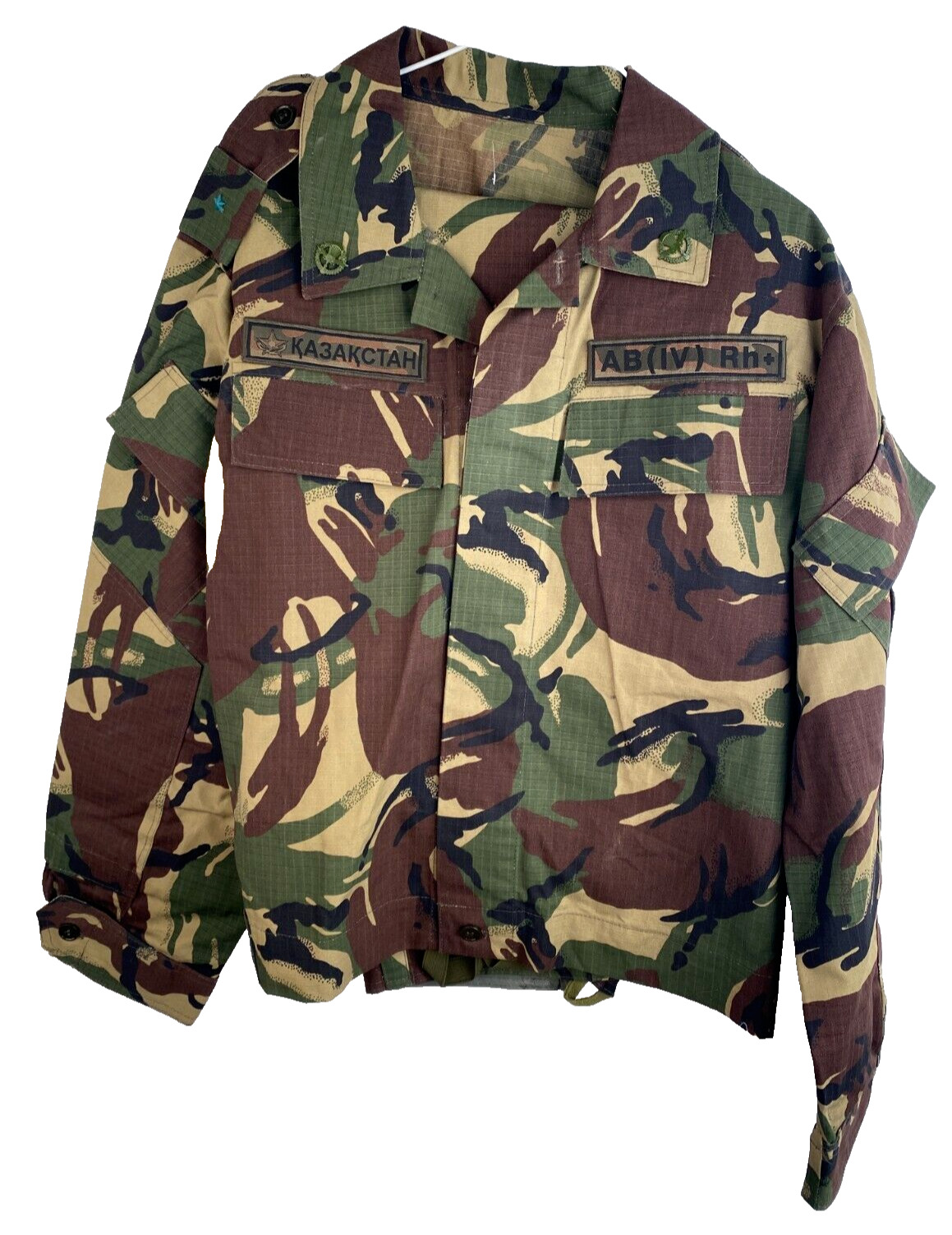 Vintage Kazakhstan Army Airborne Special Forces Military Uniform Jacket Pants