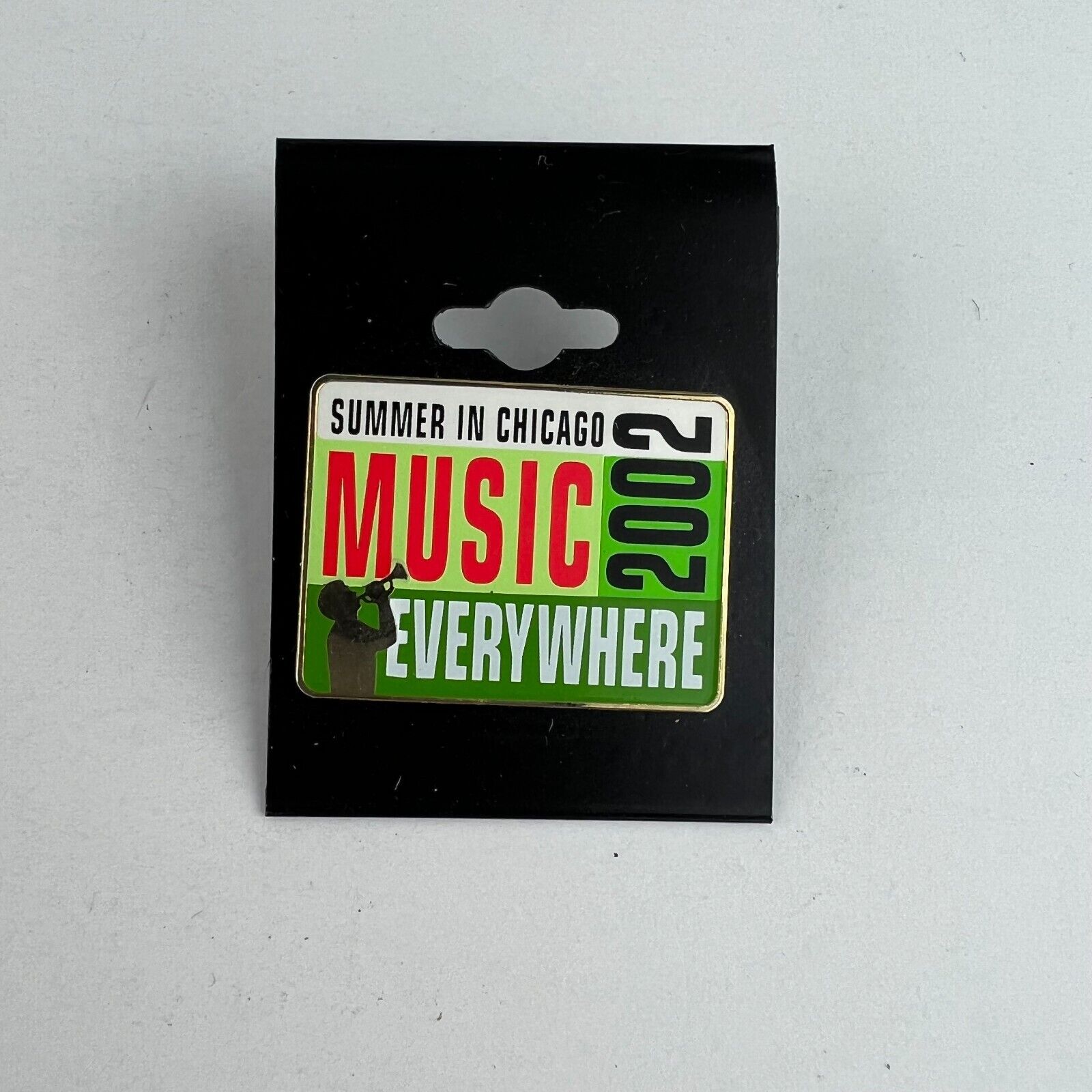 Summer In Chicago 2002 Music Everywhere Hat or Lapel Pin
