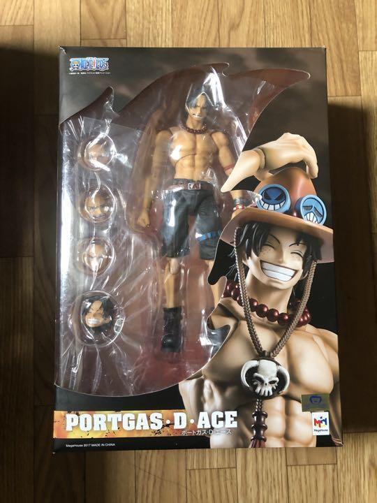 Portgas D Ace Figure Variable Action Heroes DX Portrait.Of.Pirates One Piece Toy