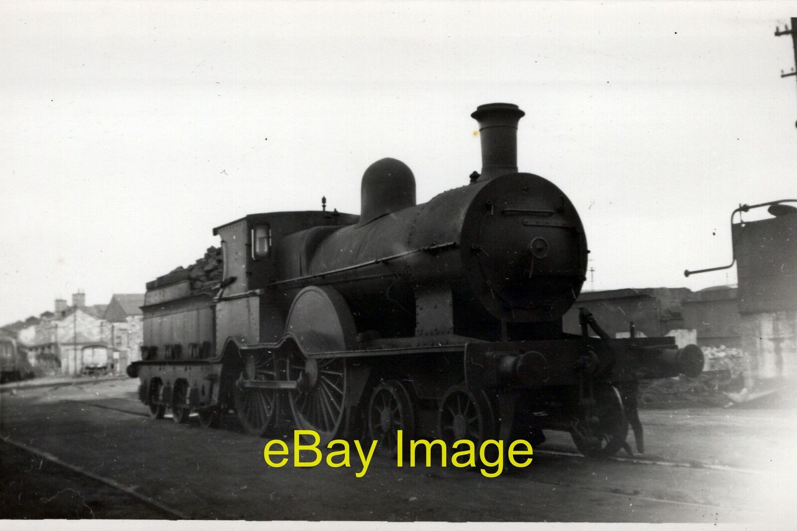 Photo 6x4 Railway Irish Steam former  GS&WR 4-4-0 unknown shed c1930\'s