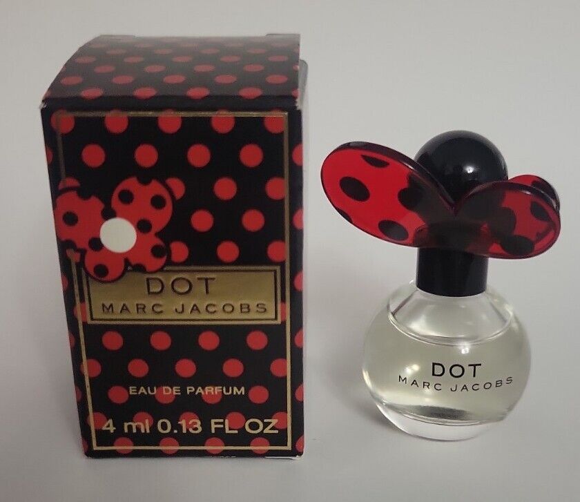  Vintage Marc Jacobs Dot Womens Perfume .13oz EDP Splash Mini Size Discontinued 