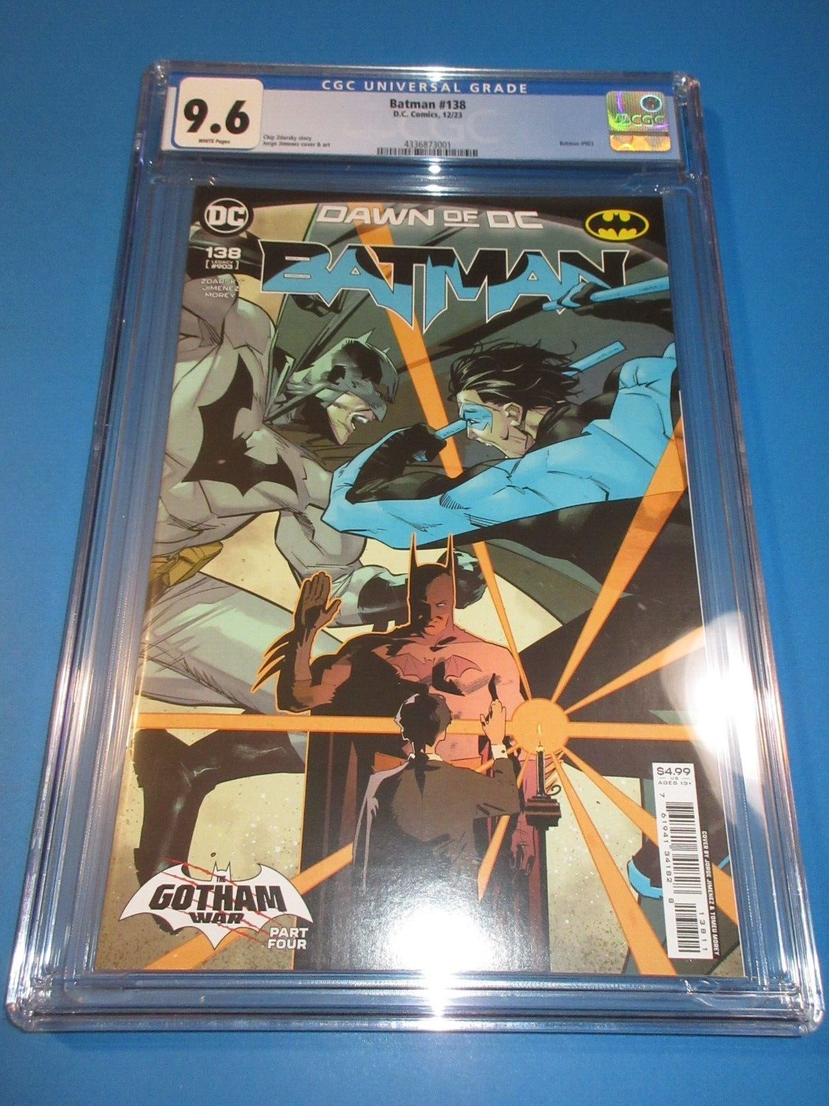 Batman #138 A Cover CGC 9.6 NM+ Gorgeous Gem Wow