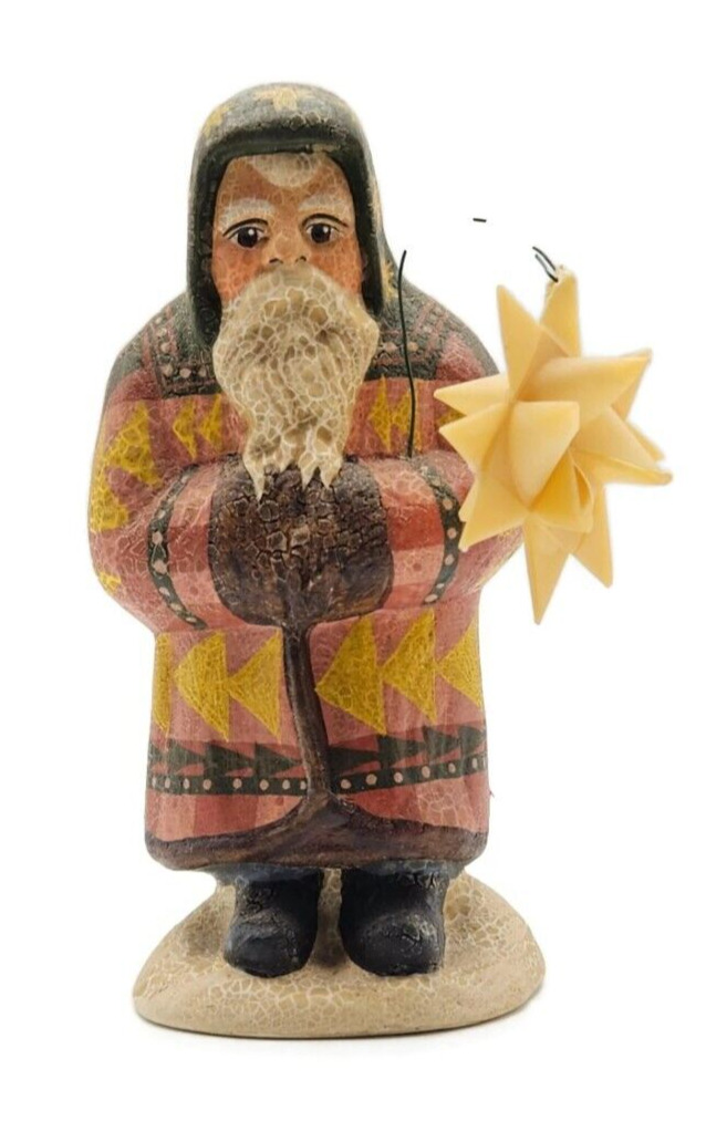 Vaillancourt Folk Art Starlight Father Christmas Twelfth Night Star Figurine