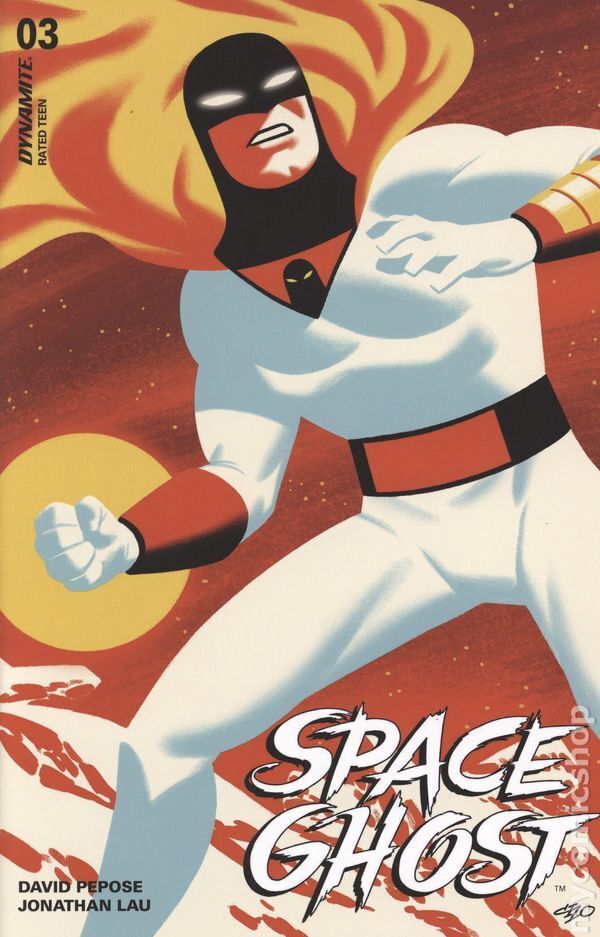 Space Ghost #3D Stock Image