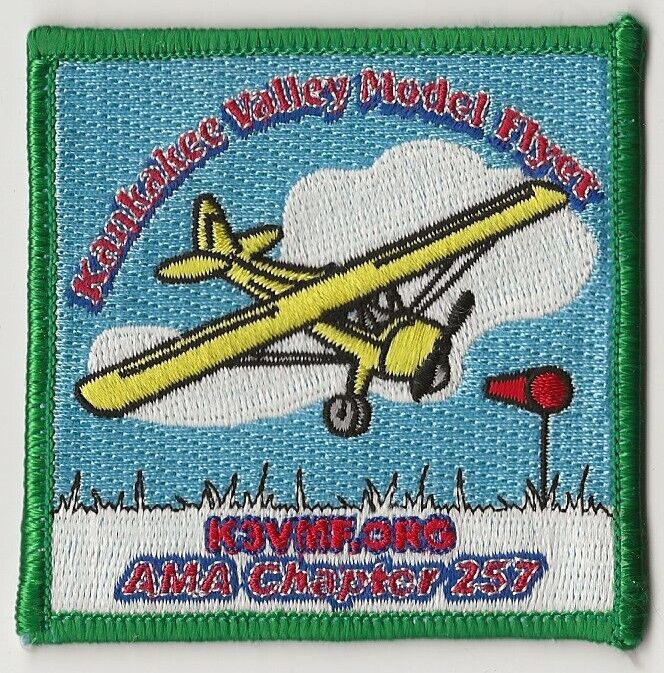 THE KANKAKEE VALLEY MODEL FLYERS, AMA CHAPTER 257. Patch. Only one on Ebay.