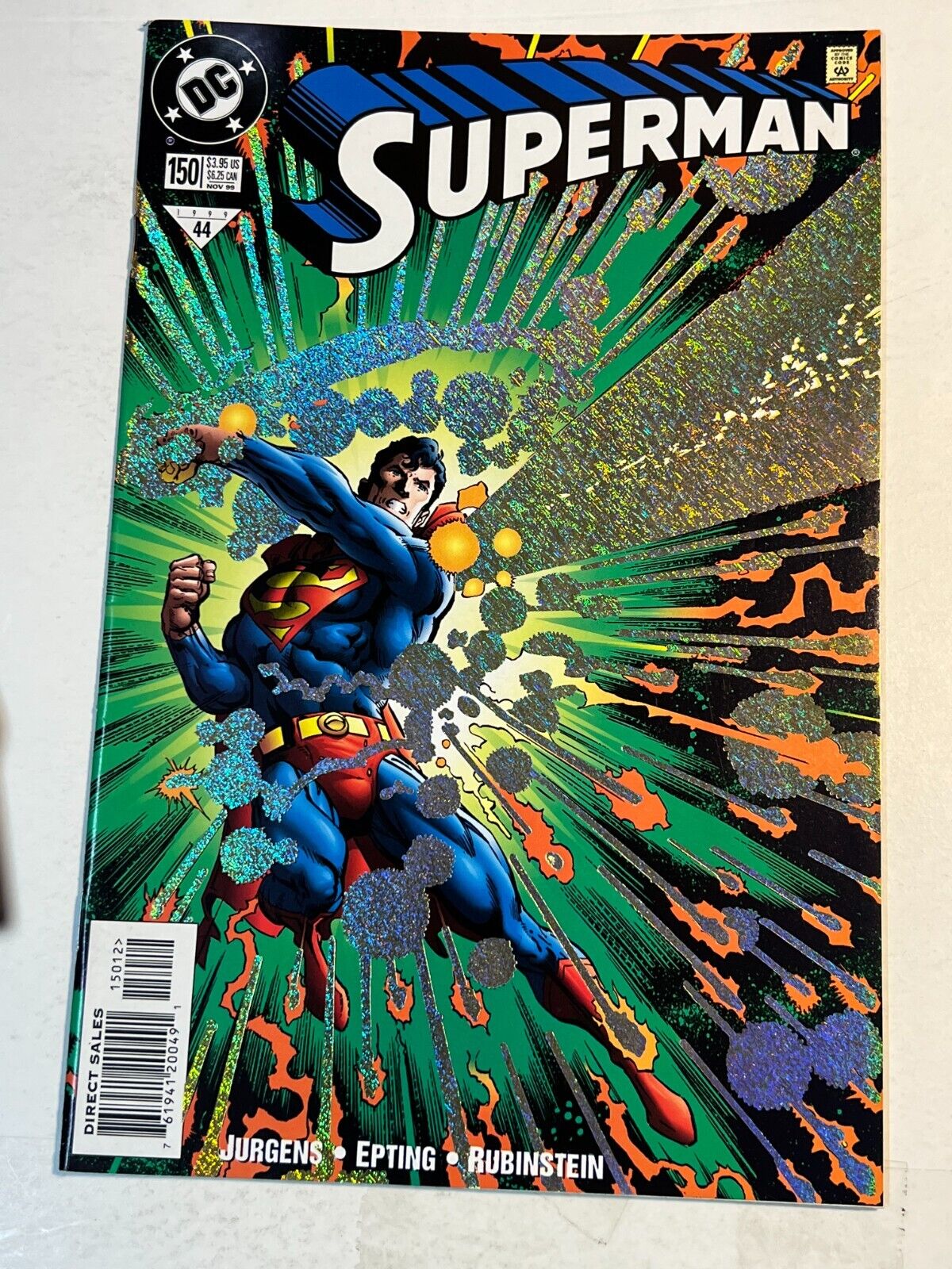 Superman #150 Holofoil Gold Cover DC Comics 1999 | Combined Shipping B&B